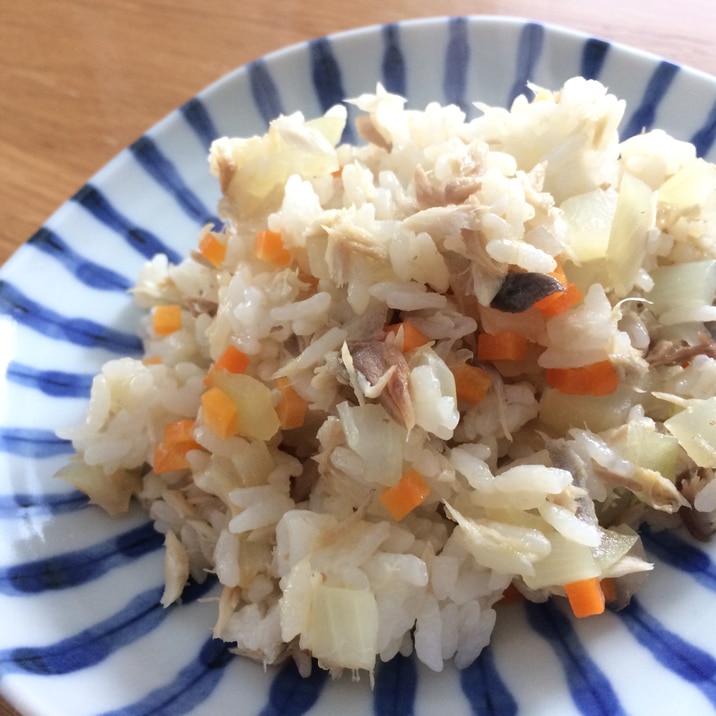 幼児食！サバチャーハン